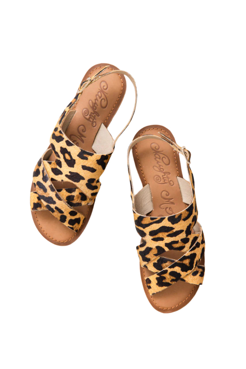 Cup of Tea Sandals in Leopard
