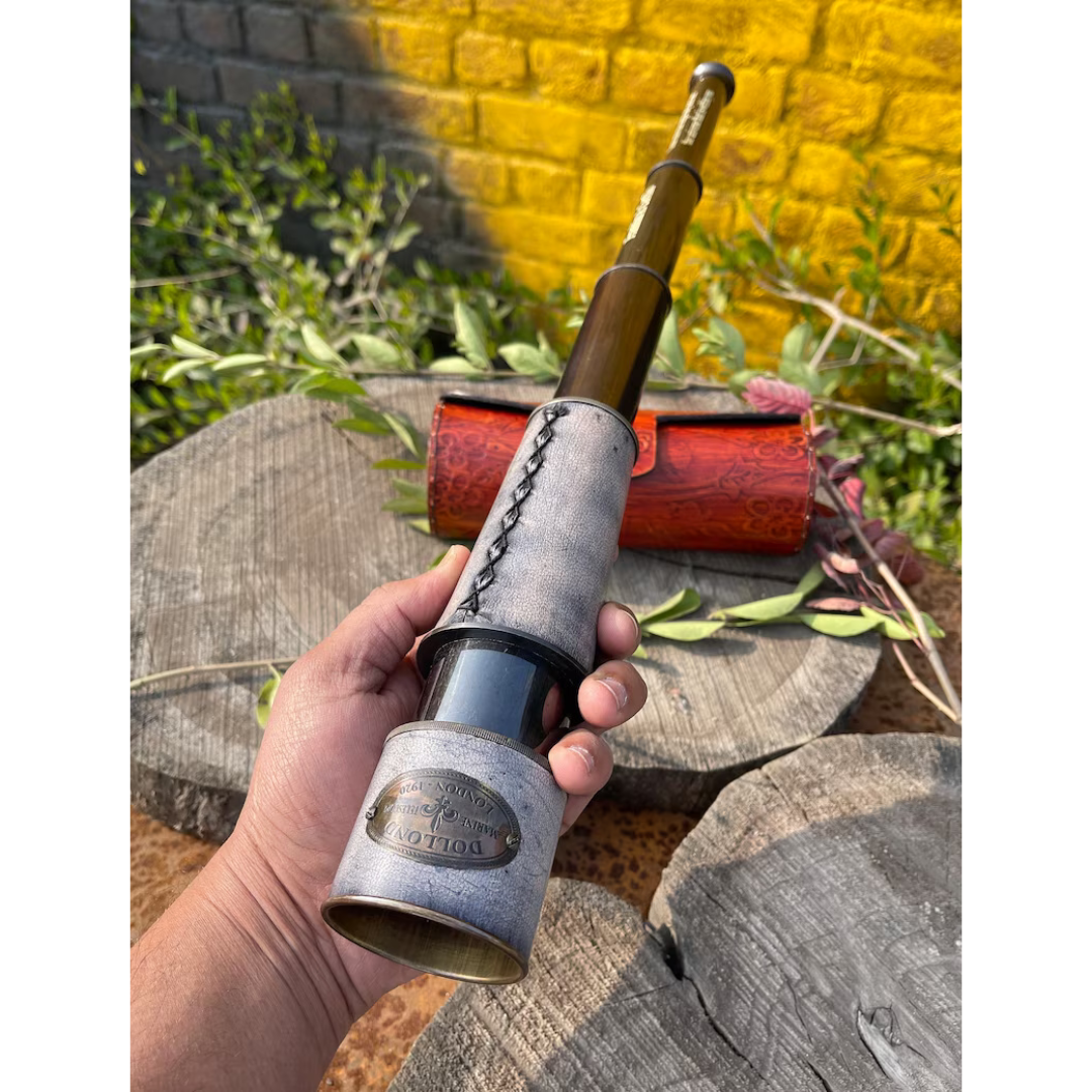 Engraved Spyglass Telescope