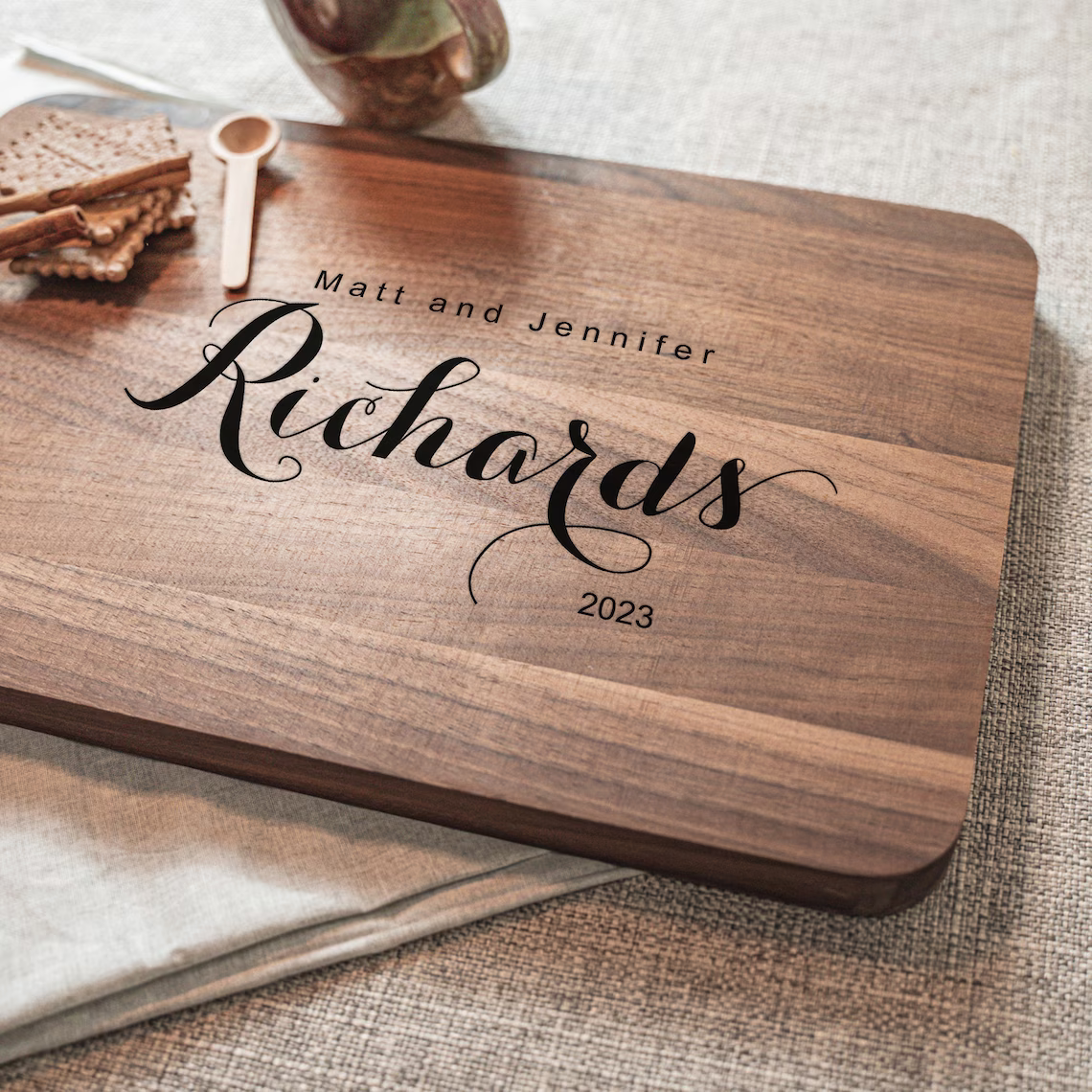 Engraved Cutting Board - Engraved Cutting Board, Custom Cutting Board, Wedding Gift, Housewarming Gift, Anniversary Gift, Mothers Day