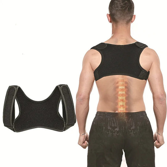 Invisible Back Posture Corrector Trainer - Adjustable Shoulder Brace - Straight Clavicle Support for Adult