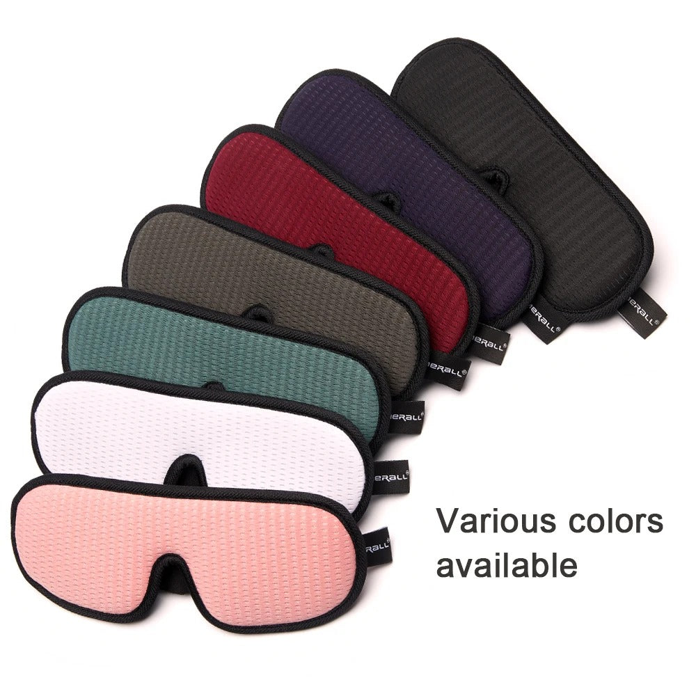 3D Sleeping Mask For Eyes - Soft Sleeping Aid Eye Mask for Travel