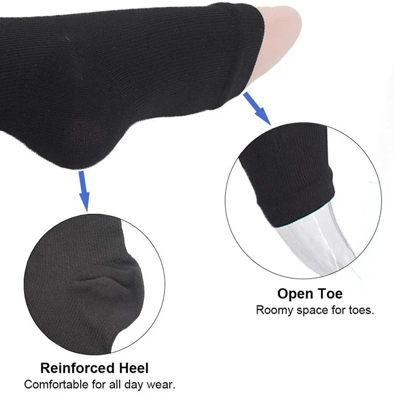 Zipper Compression Socks - Pain Relief Knee High Zip Leg Support