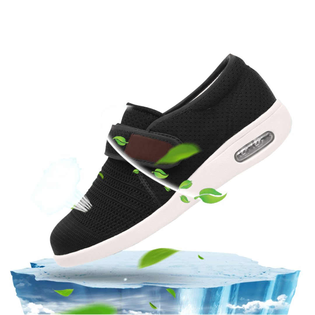 Ortho Wide Feet Eversion Diabetic Shoes - TheGivenGet