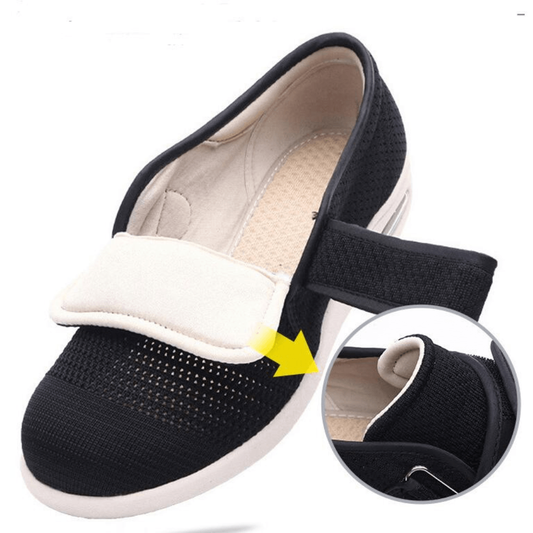 Ortho Wide Feet Eversion Diabetic Shoes - TheGivenGet