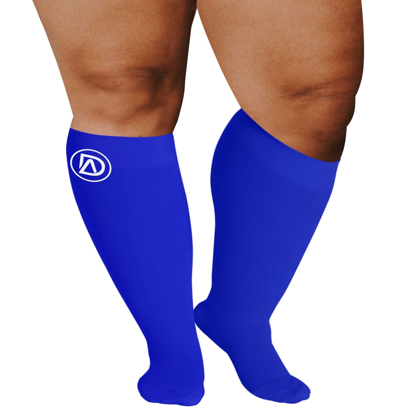 Plus Size Compression Socks 20-30 mmHg | Wide Calf by Dominion Active - TheGivenGet