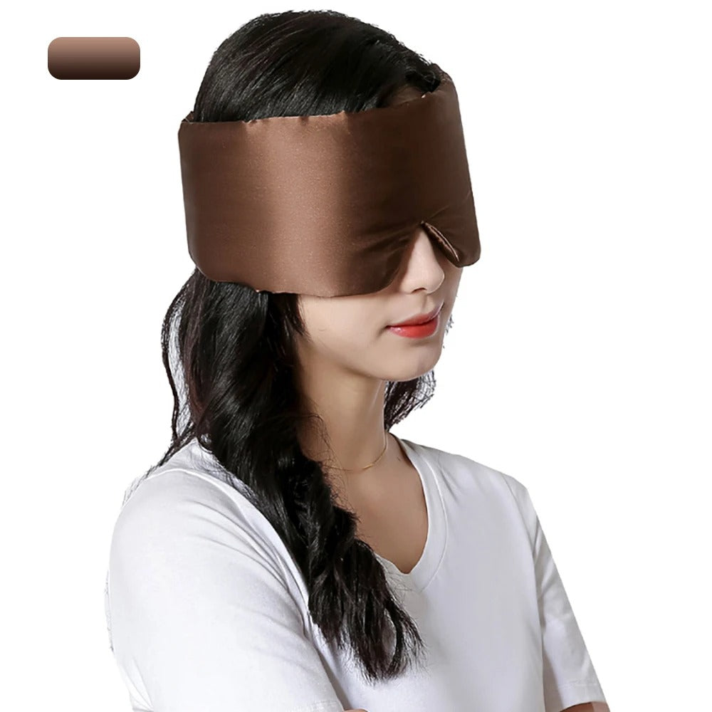 Mulberry Silk Sleeping Mask - Blocking Light Eyepatch - Eyeshade Soft Padded Sleepmasker