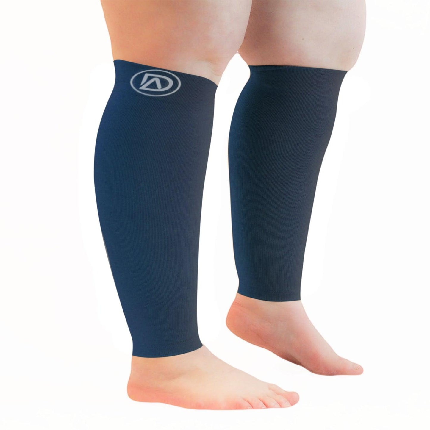 WIDE Calf Compression Sleeves 20-30 mmHg | Plus Size by Dominion Active (1 Pair) - TheGivenGet