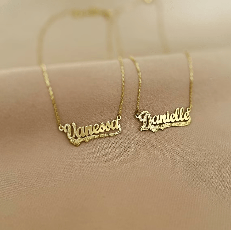 14K Name Personalized Necklace - TheGivenGet
