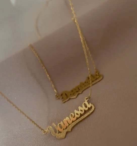 14K Name Personalized Necklace - TheGivenGet