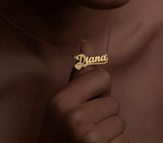 14K Name Personalized Necklace - TheGivenGet