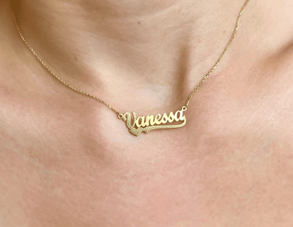 14K Name Personalized Necklace - TheGivenGet