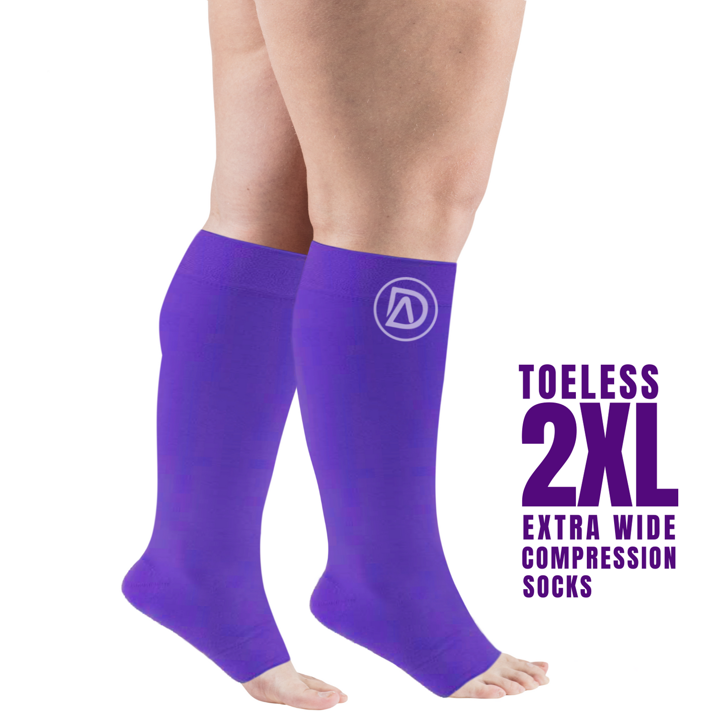 Dominion Active Compression Sleeves Wide Calf (1 Pair) (EL) - TheGivenGet