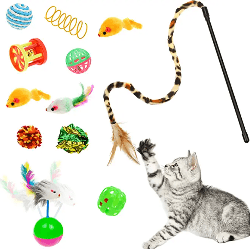 3 Way Tunnel Tube Toy for Indoor Cats - T-Shape - TheGivenGet