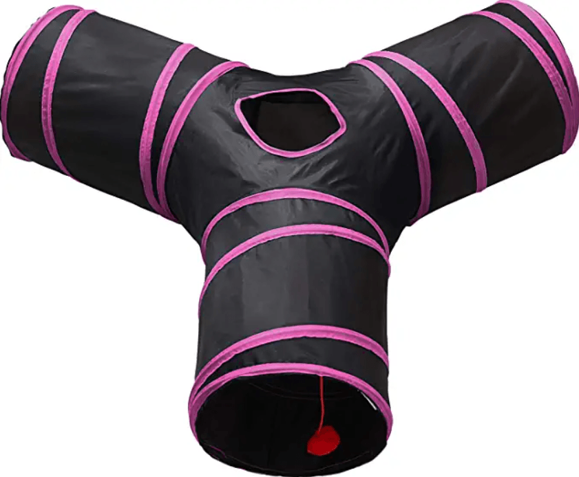 3 Way Tunnel Tube Toy for Indoor Cats - Y-Shape - TheGivenGet