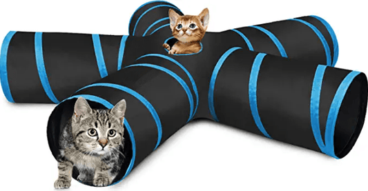 5 Way Tunnel Tube Toy for Indoor Cats- 20.8 Inches - TheGivenGet