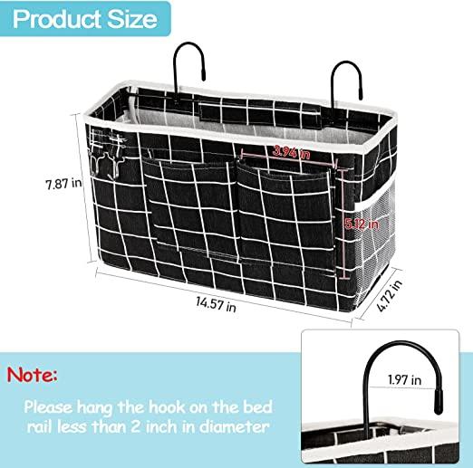 Bedside Caddy/Bedside Storage Bag Hanging Organizer - TheGivenGet