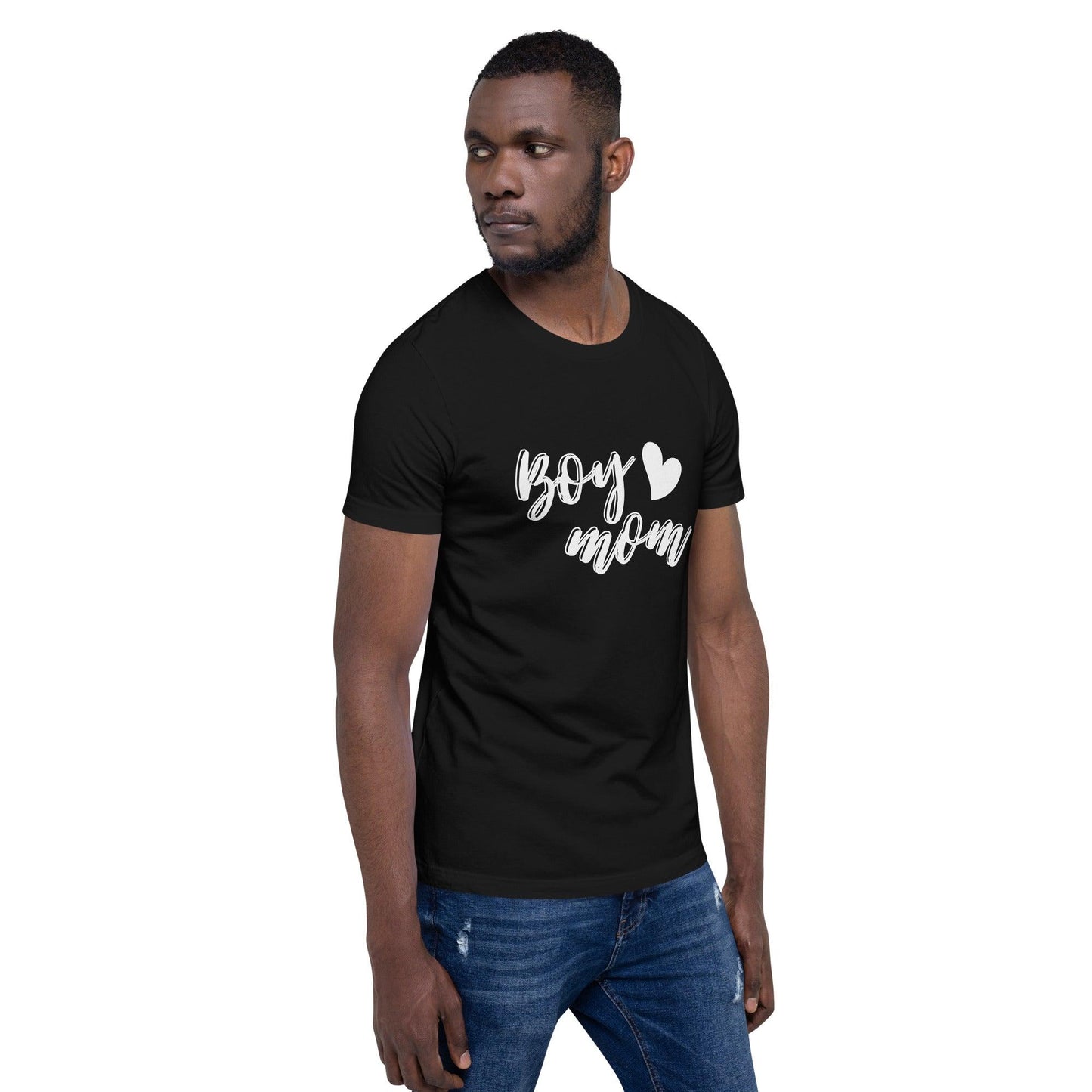 Boy Love Mom Unisex t-shirt - TheGivenGet