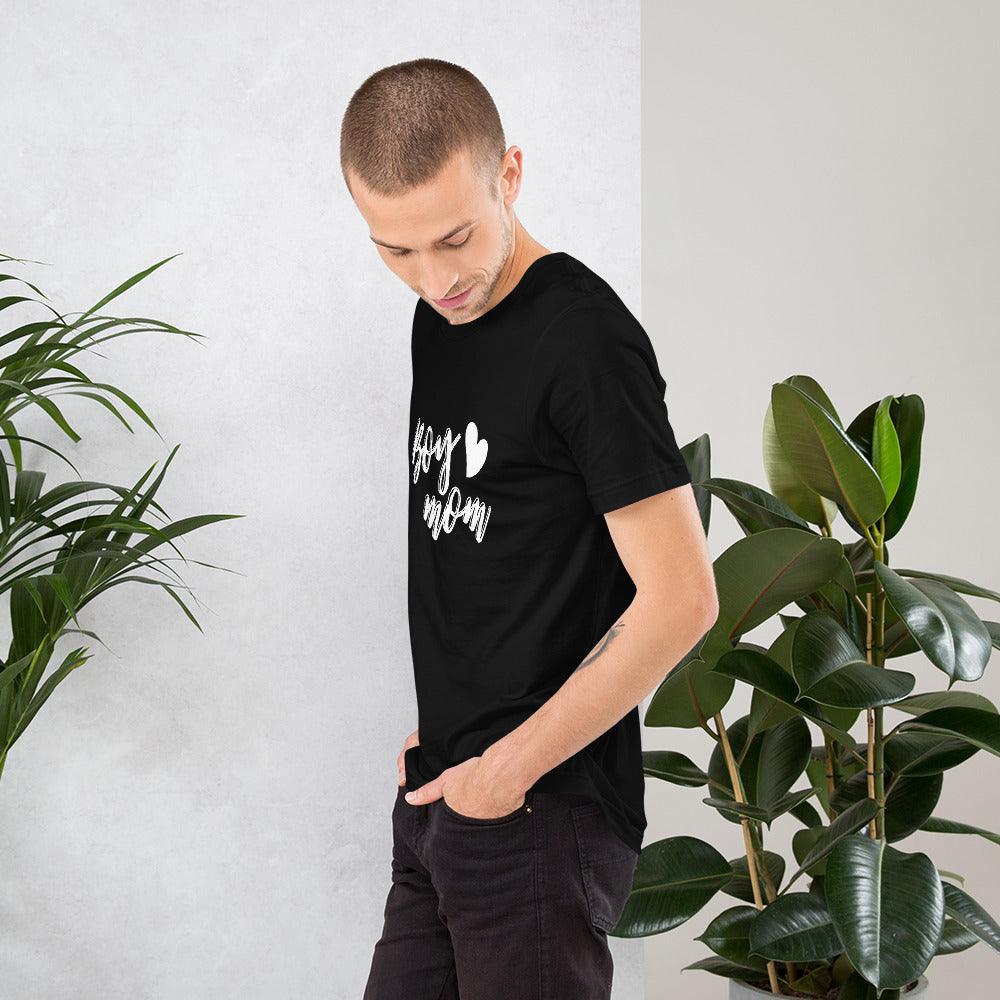 Boy Love Mom Unisex t-shirt - TheGivenGet