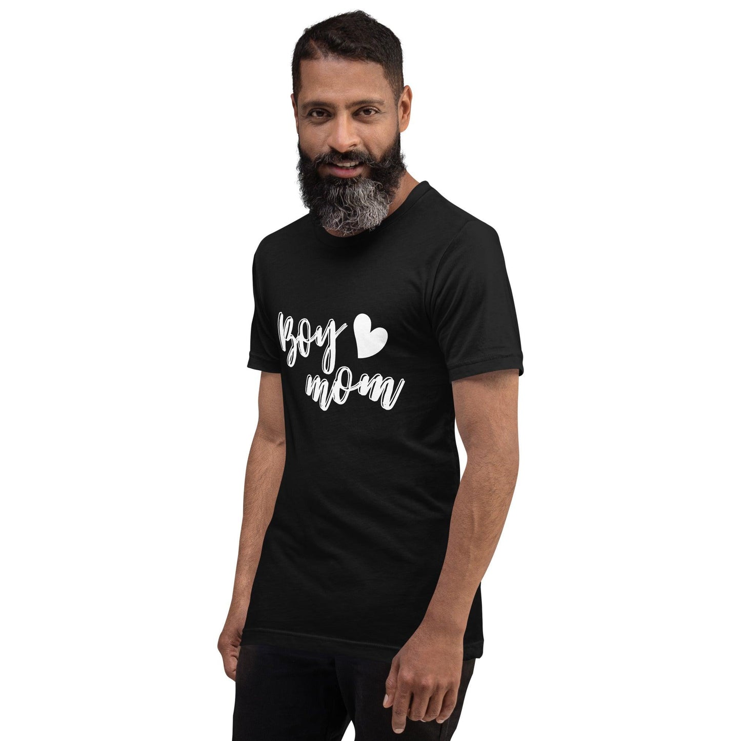 Boy Love Mom Unisex t-shirt - TheGivenGet