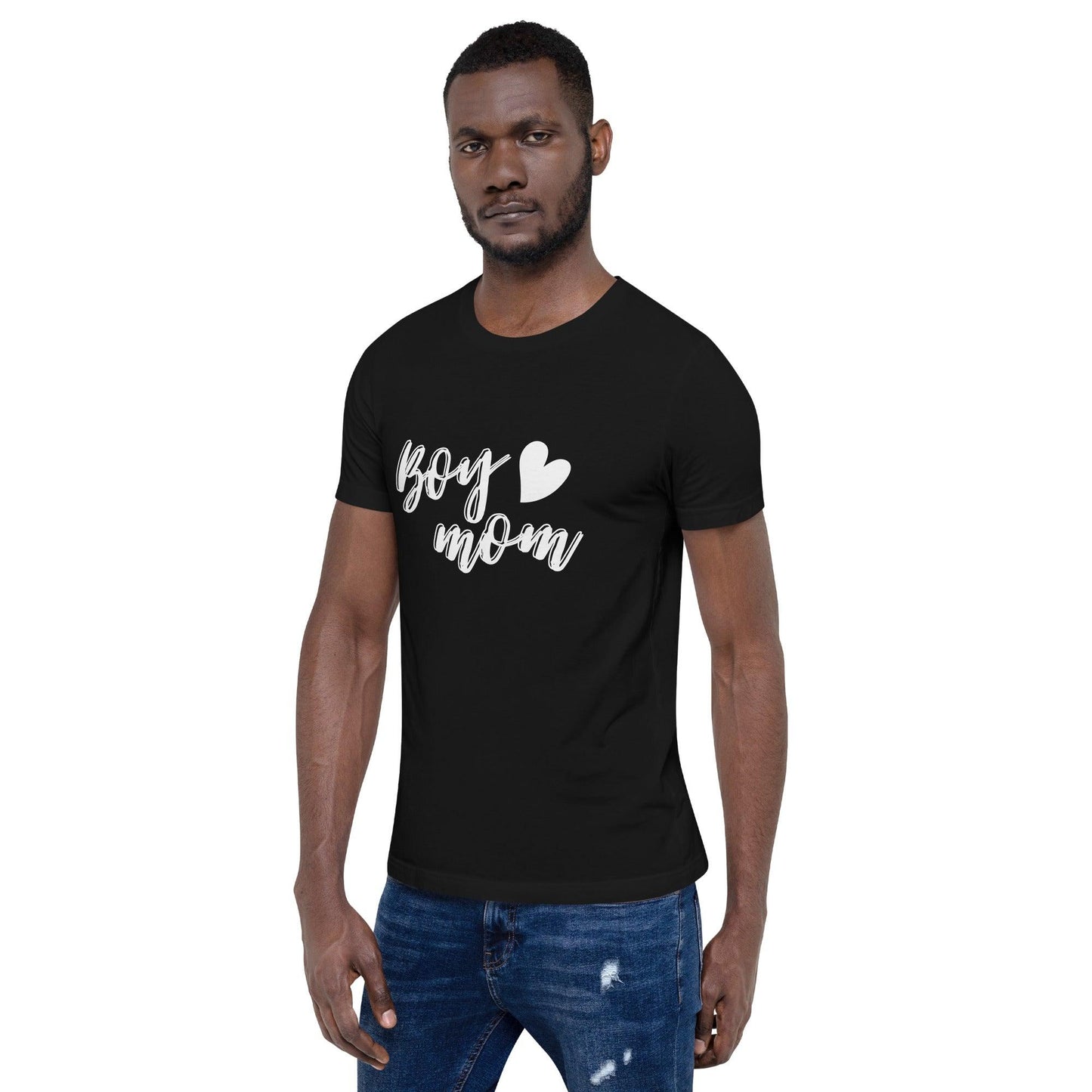 Boy Love Mom Unisex t-shirt - TheGivenGet
