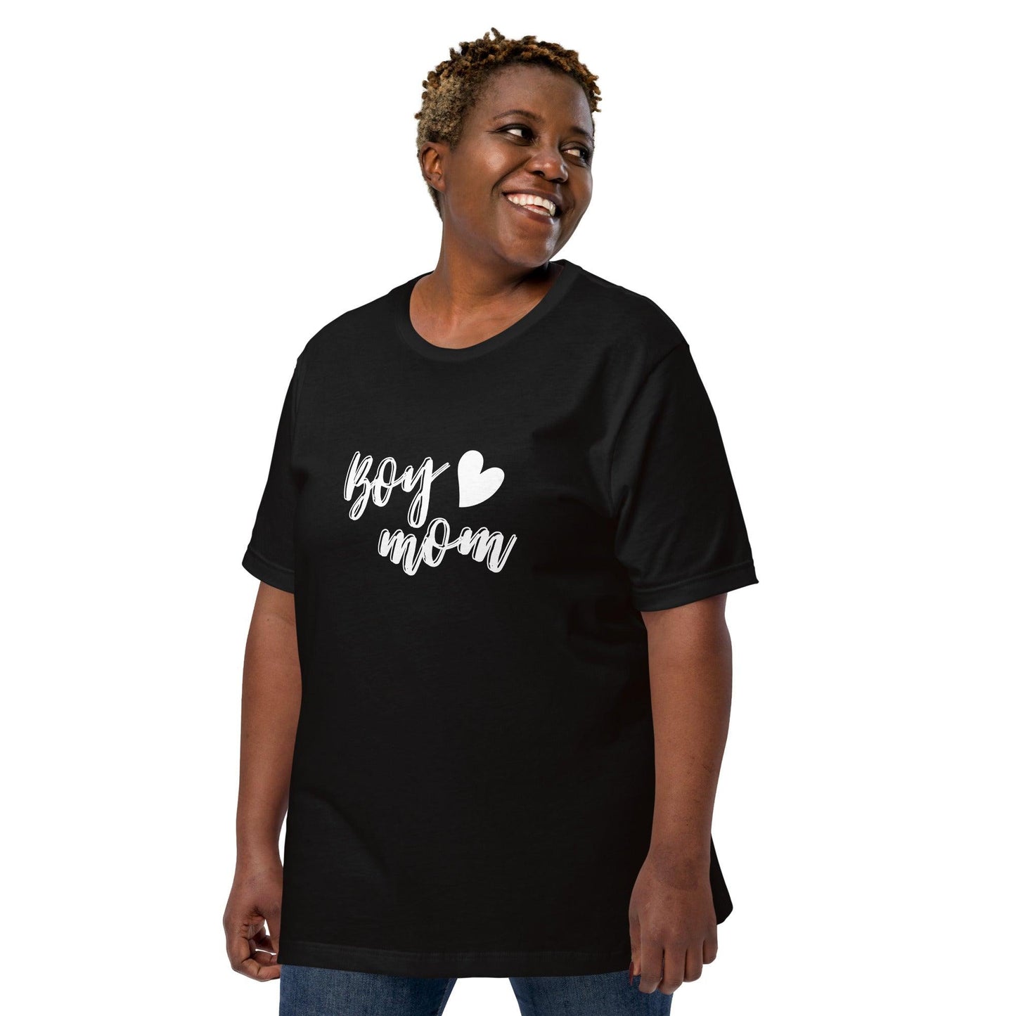 Boy Love Mom Unisex t-shirt - TheGivenGet