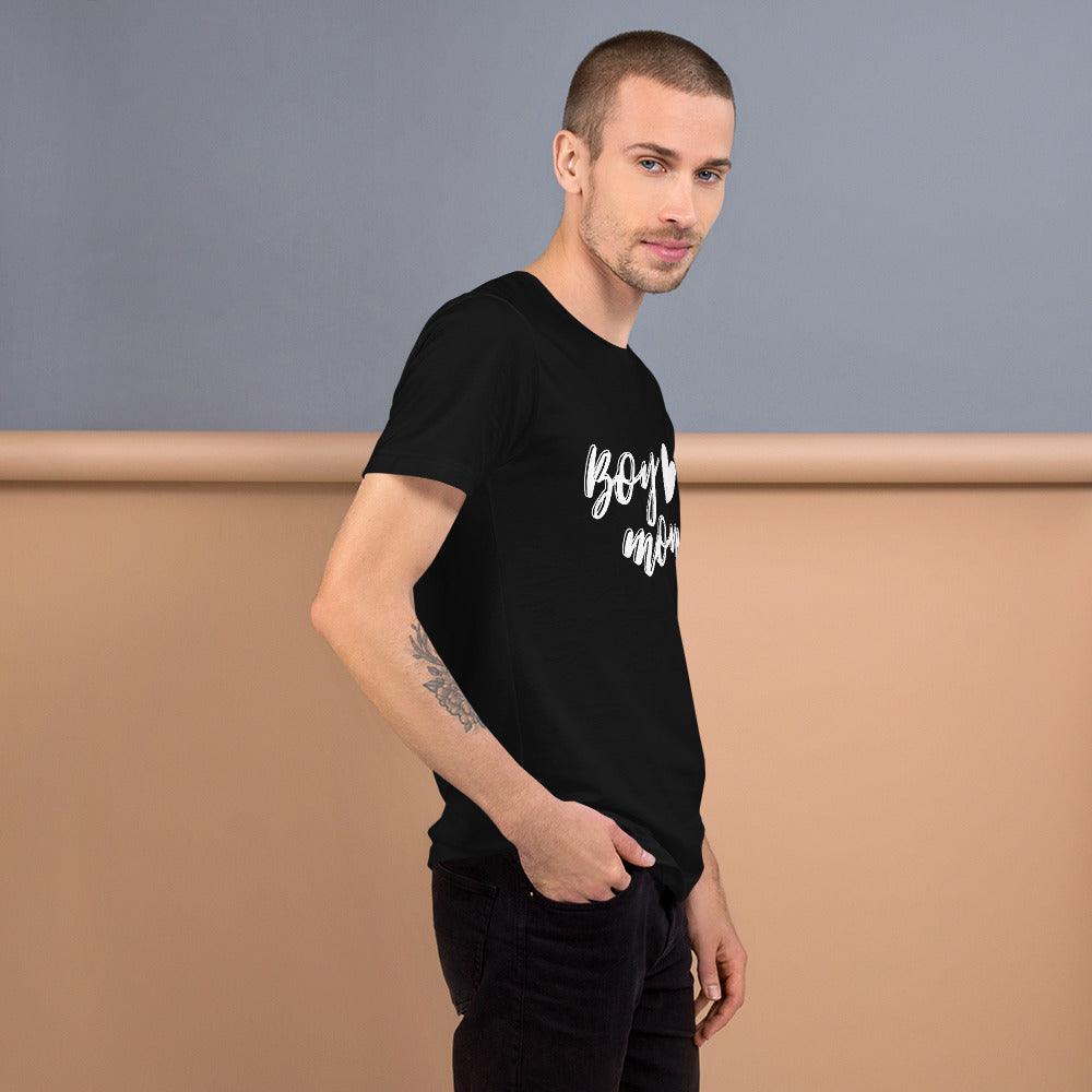 Boy Love Mom Unisex t-shirt - TheGivenGet