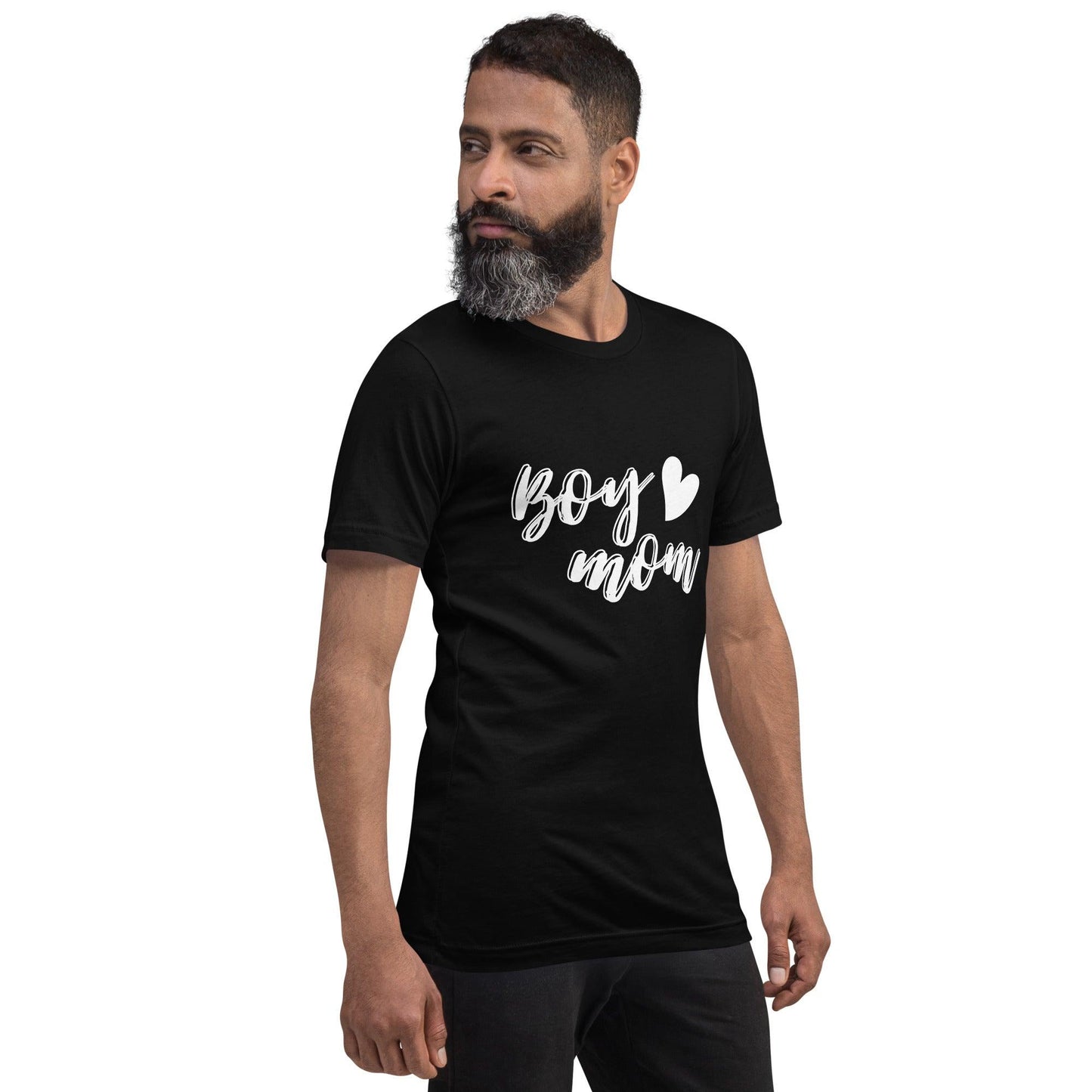 Boy Love Mom Unisex t-shirt - TheGivenGet