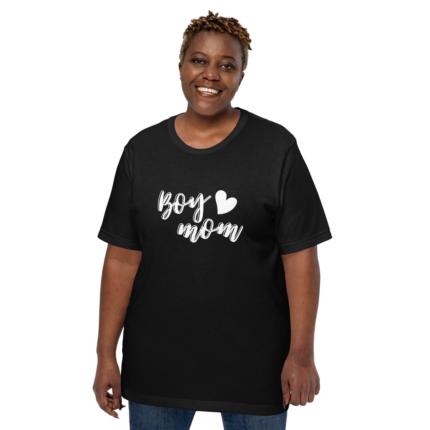Boy Love Mom Unisex t-shirt - TheGivenGet