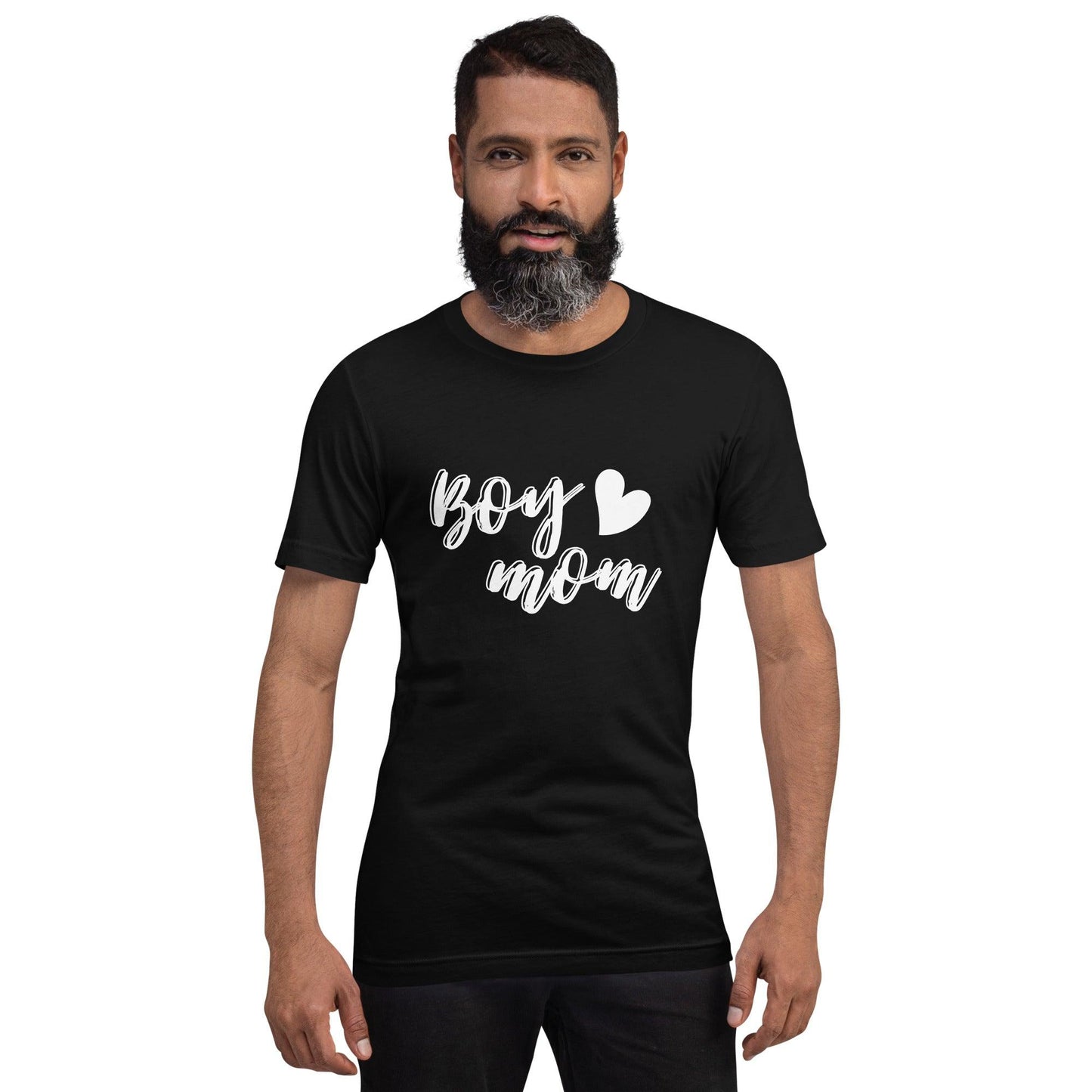 Boy Love Mom Unisex t-shirt - TheGivenGet