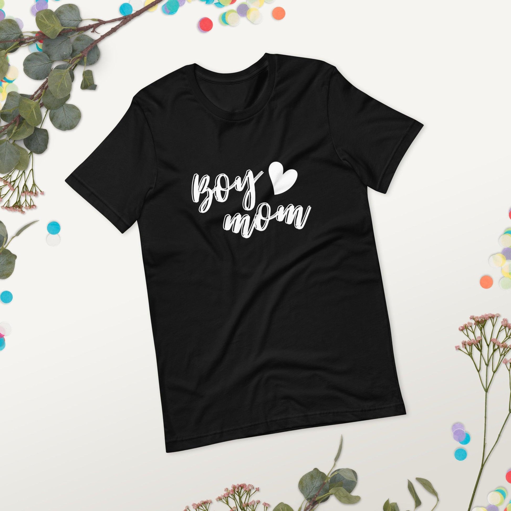 Boy Love Mom Unisex t-shirt - TheGivenGet