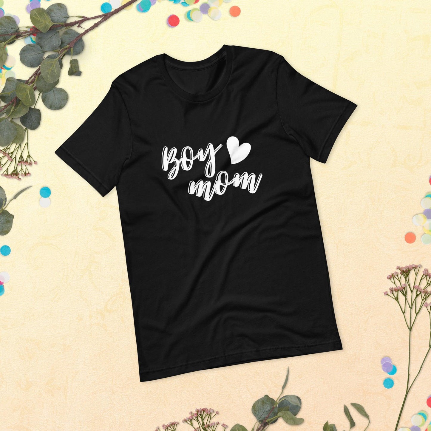 Boy Love Mom Unisex t-shirt - TheGivenGet