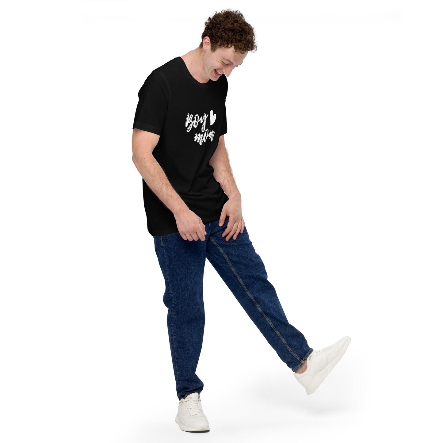 Boy Love Mom Unisex t-shirt - TheGivenGet