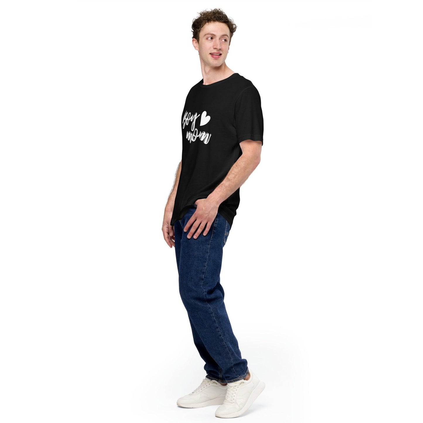 Boy Love Mom Unisex t-shirt - TheGivenGet
