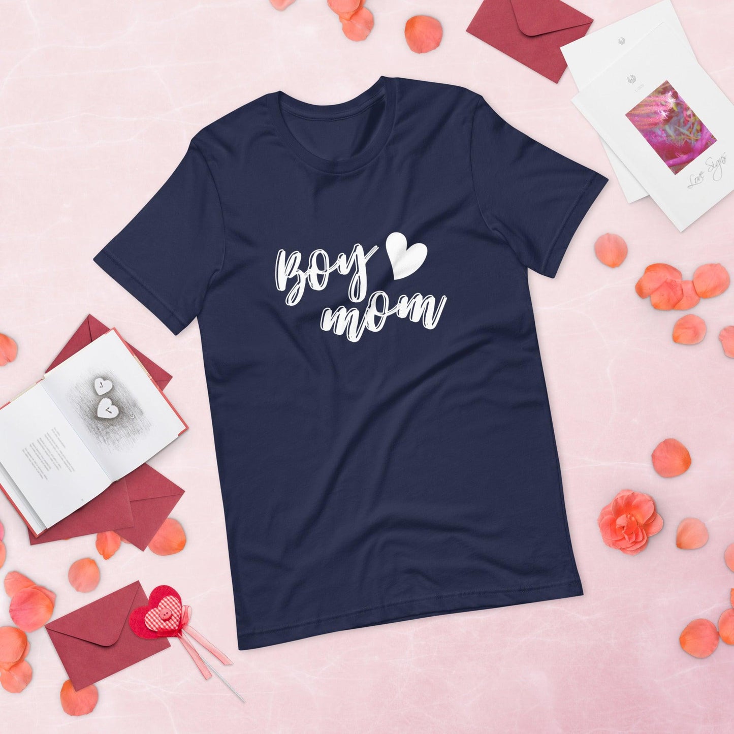 Boy Love Mom Unisex t-shirt - TheGivenGet