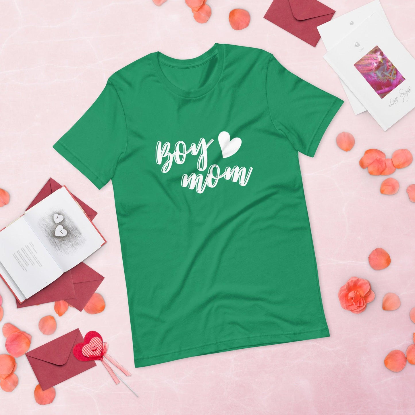 Boy Love Mom Unisex t-shirt - TheGivenGet