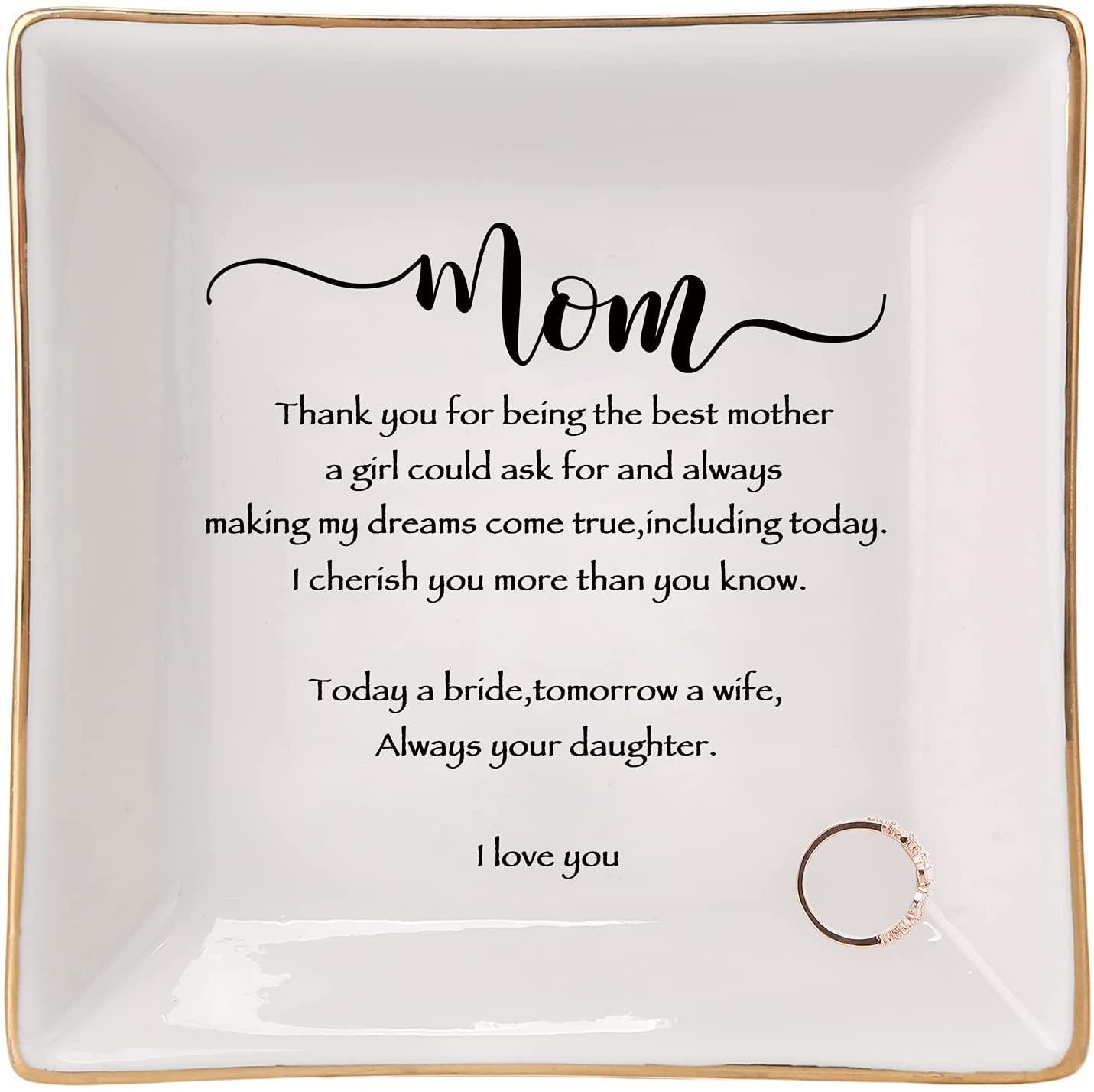 Ceramic Ring Dish Mother's Day Gifts for Mom - TheGivenGet