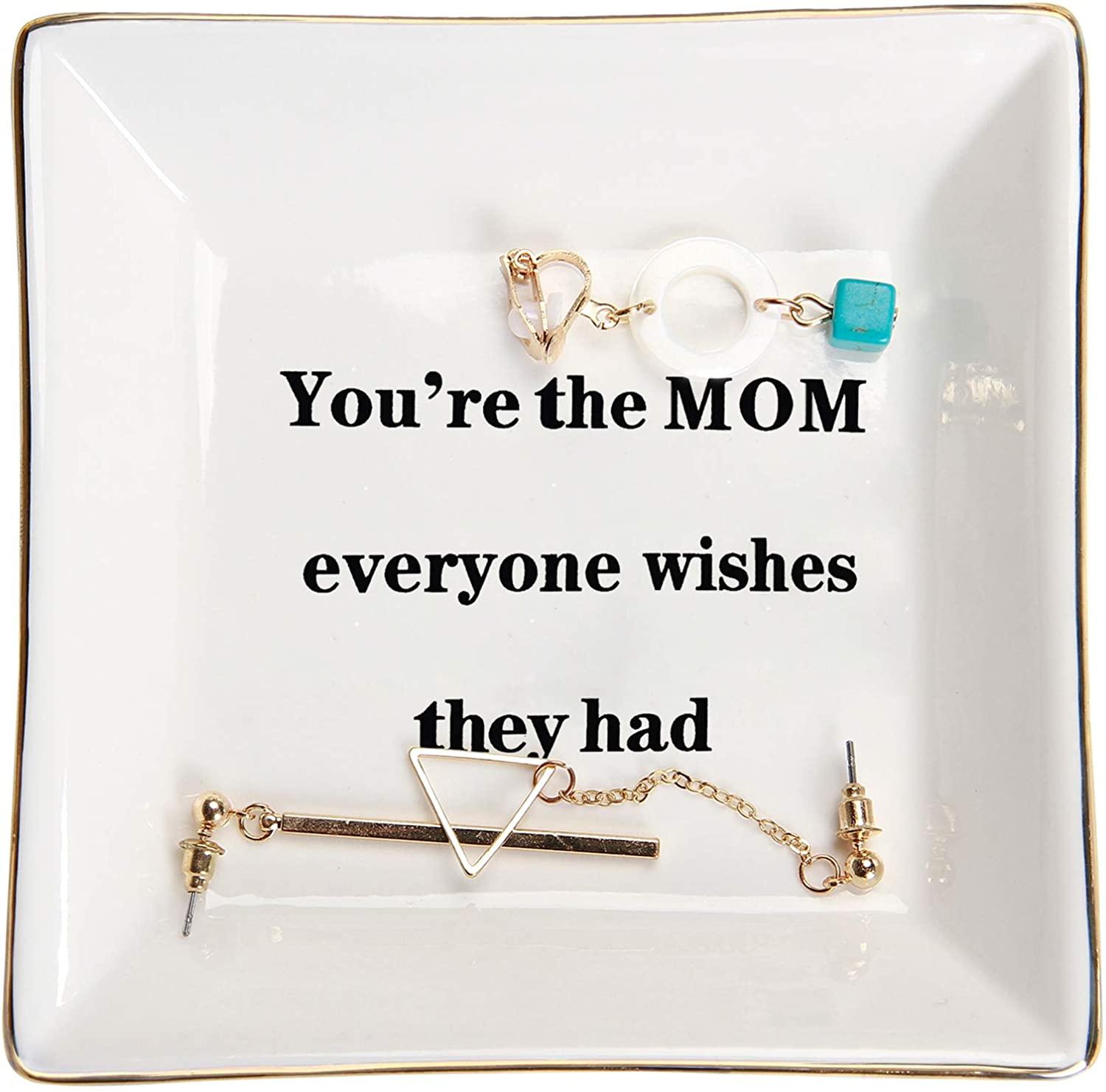Ceramic Ring Dish Mother's Day Gifts for Mom - TheGivenGet