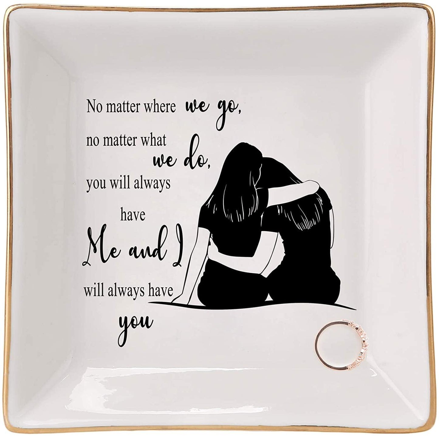 Ceramic Ring Dish Mother's Day Gifts for Mom - TheGivenGet