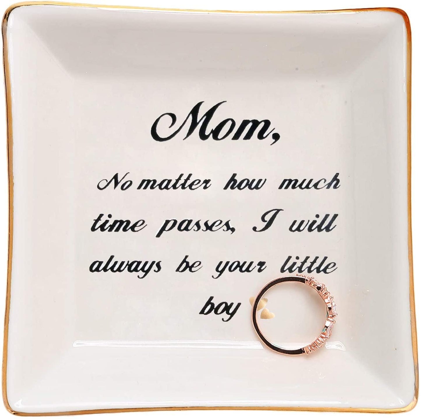 Ceramic Ring Dish Mother's Day Gifts for Mom - TheGivenGet