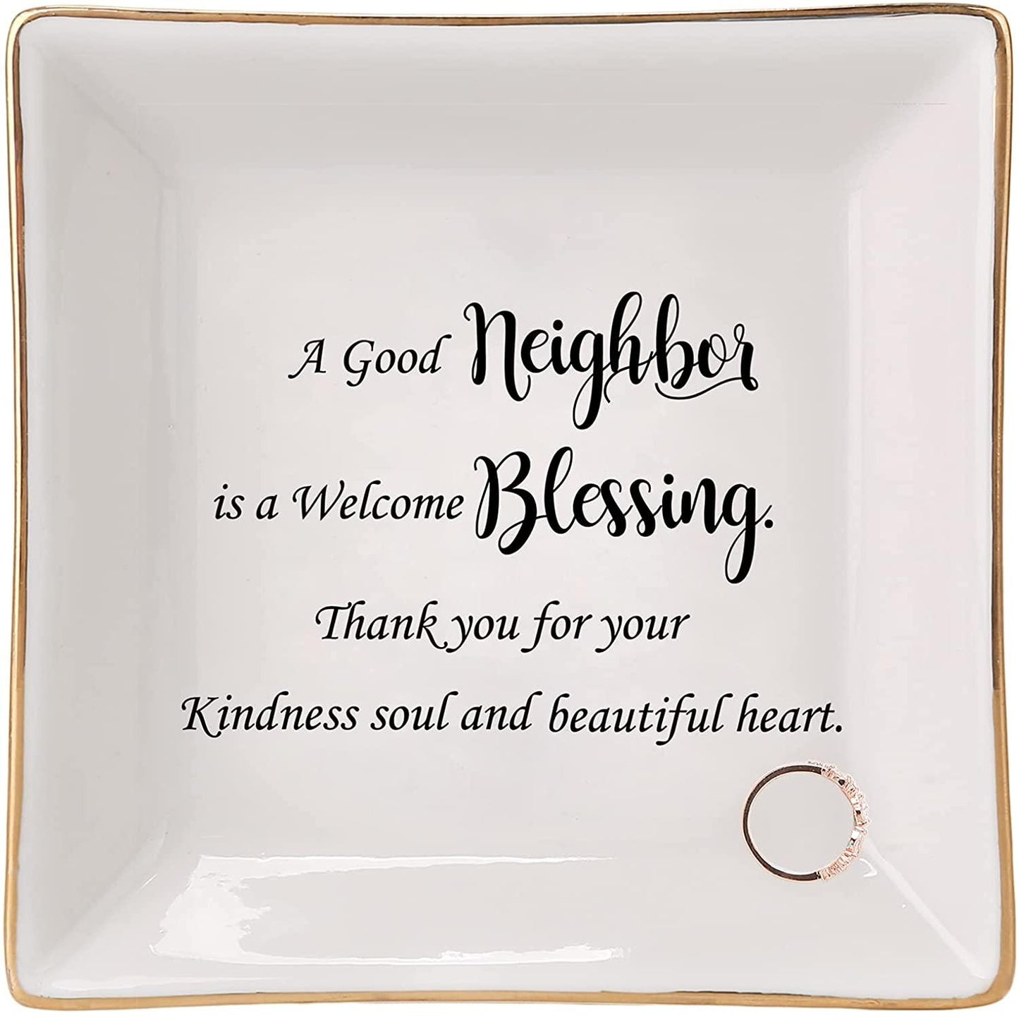 Ceramic Ring Dish Mother's Day Gifts for Mom - TheGivenGet