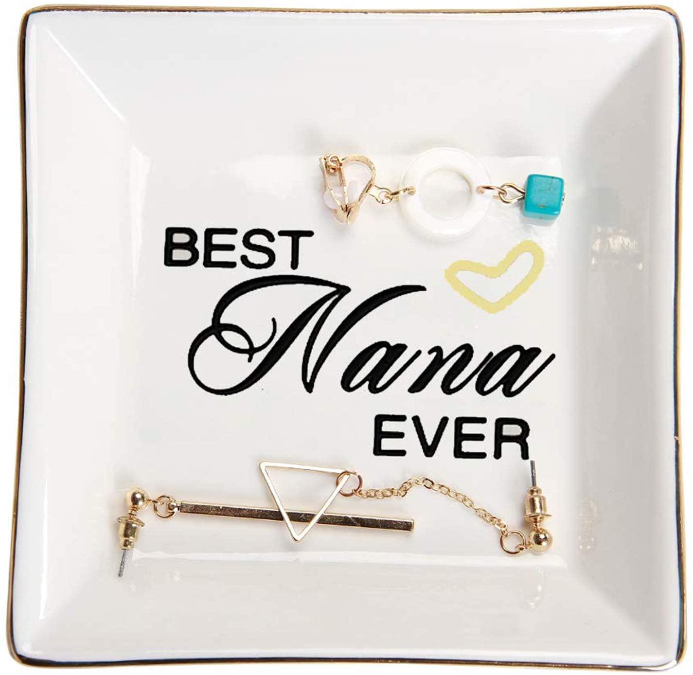 Ceramic Ring Dish Mother's Day Gifts for Mom - TheGivenGet