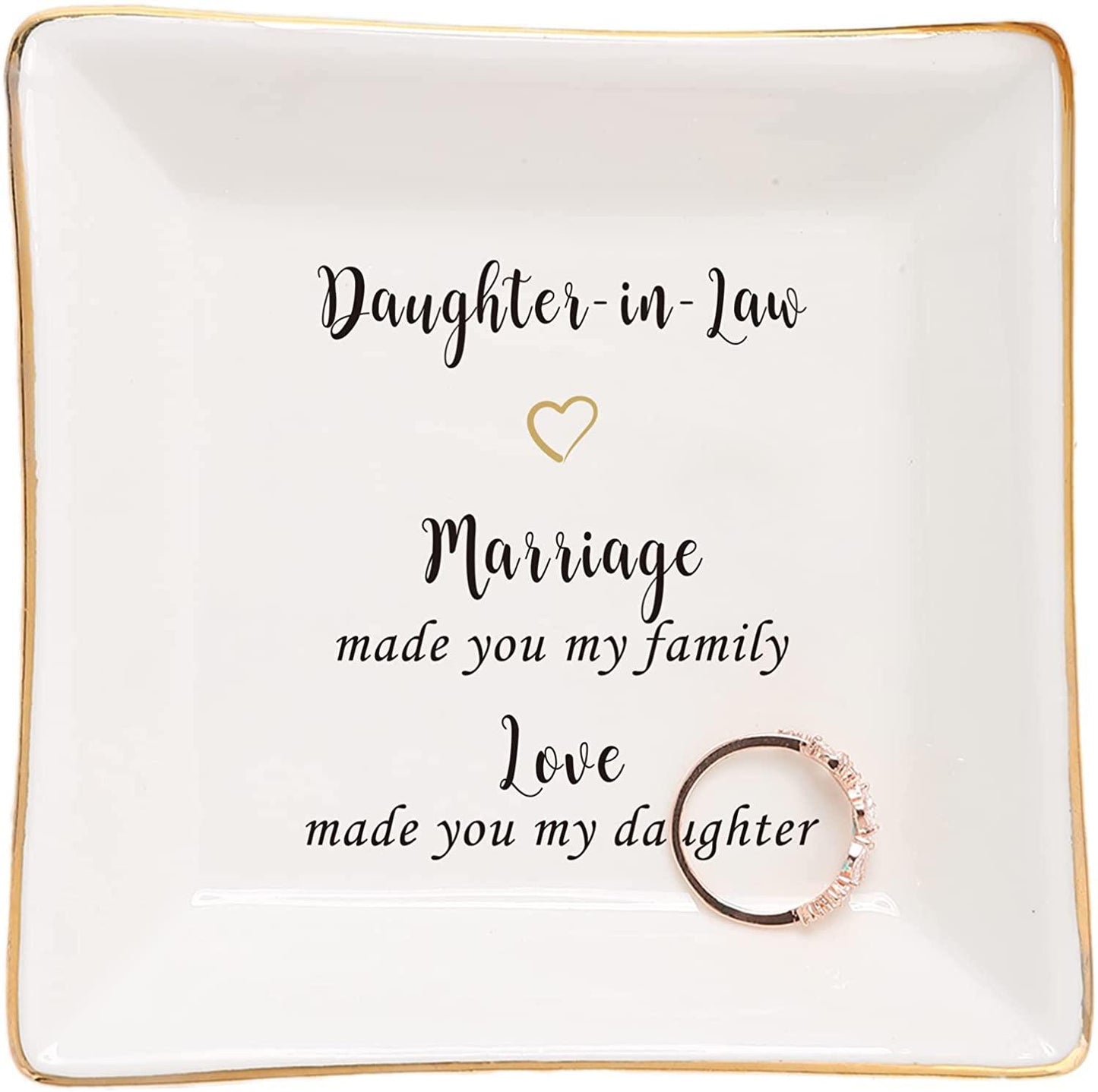 Ceramic Ring Dish Mother's Day Gifts for Mom - TheGivenGet