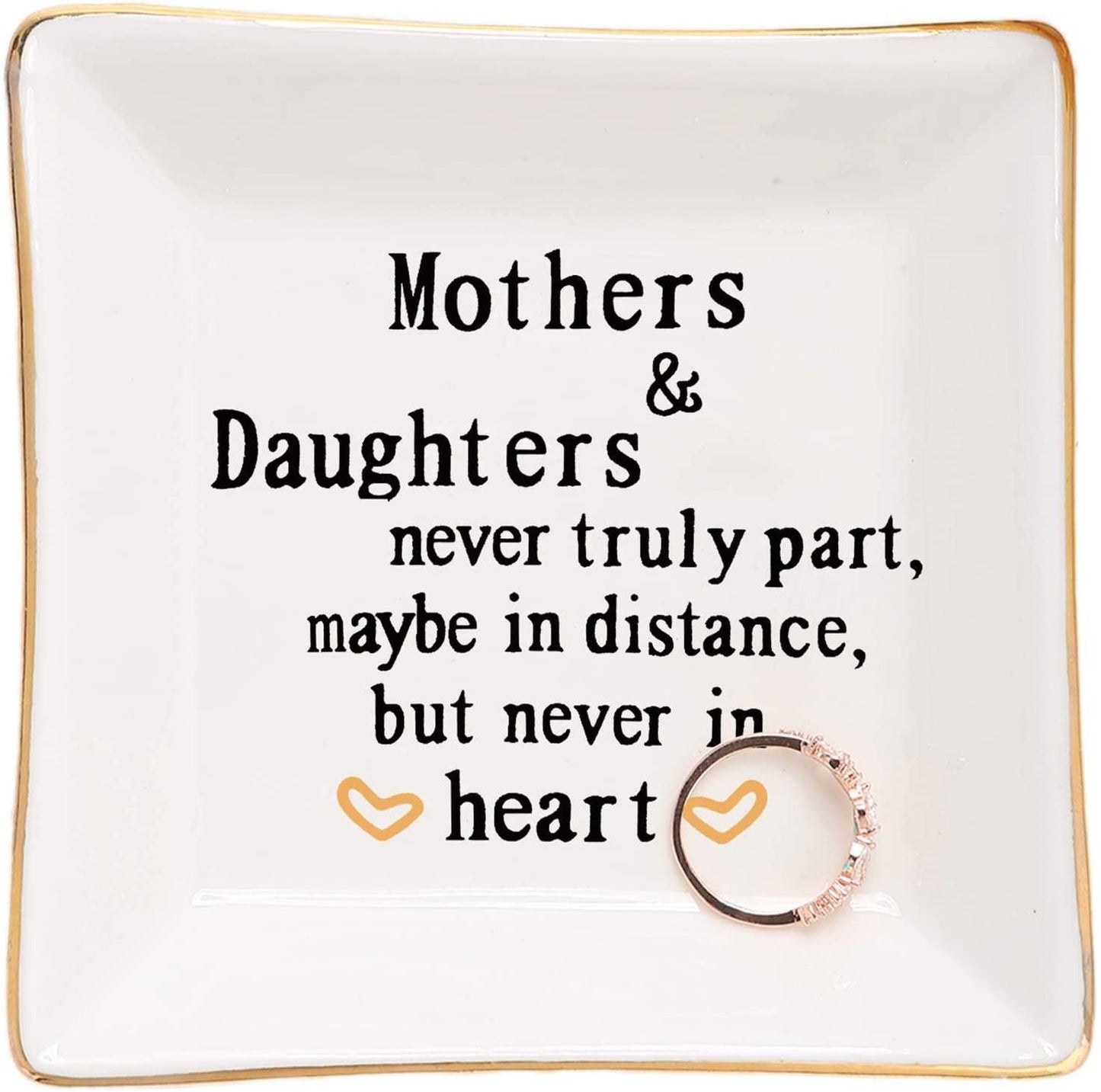 Ceramic Ring Dish Mother's Day Gifts for Mom - TheGivenGet