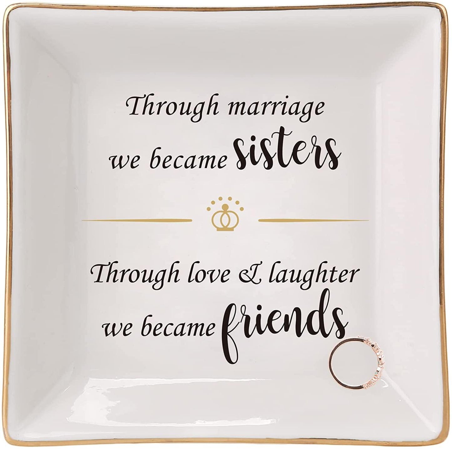 Ceramic Ring Dish Mother's Day Gifts for Mom - TheGivenGet