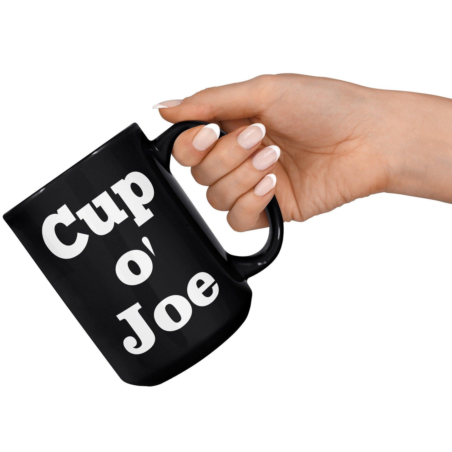 Cup O' Joe Kenda Black Mug - TheGivenGet