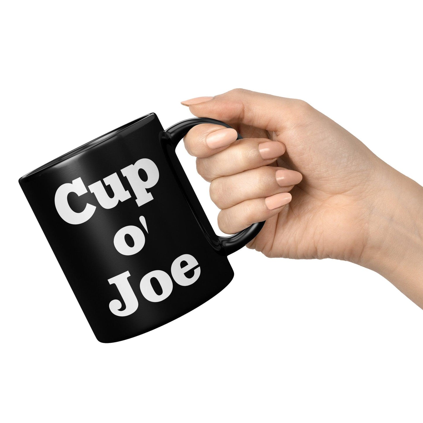 Cup O' Joe Kenda Black Mug - TheGivenGet