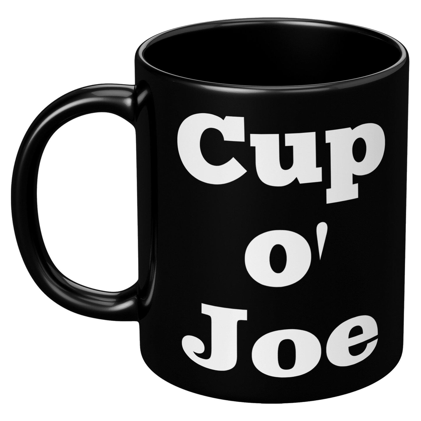 Cup O' Joe Kenda Black Mug - TheGivenGet