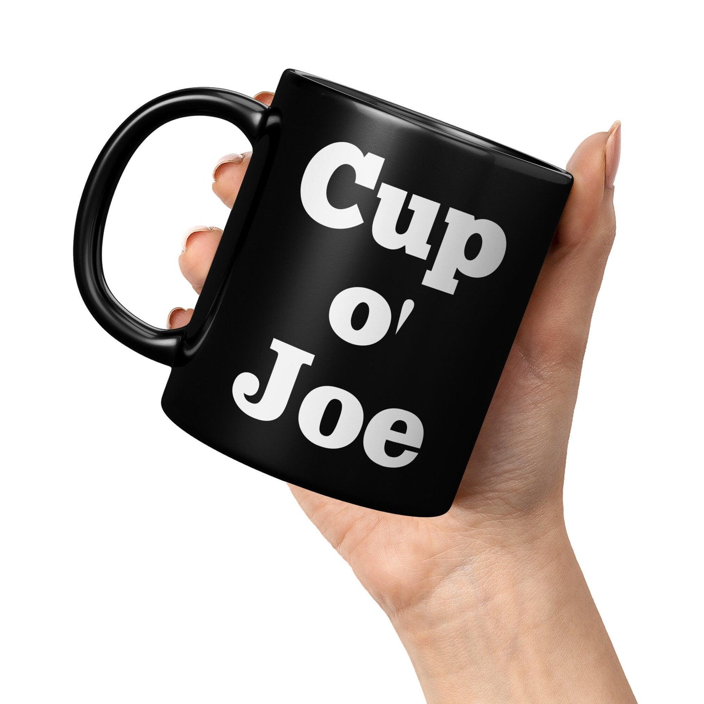 Cup O' Joe Kenda Black Mug - TheGivenGet