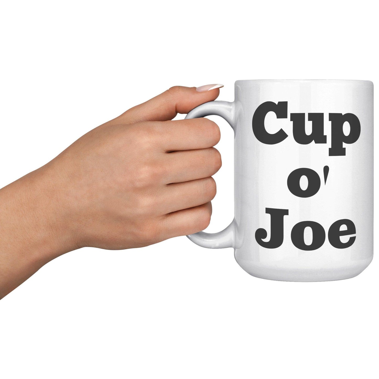 Cup O' Joe Kenda White Mug - TheGivenGet