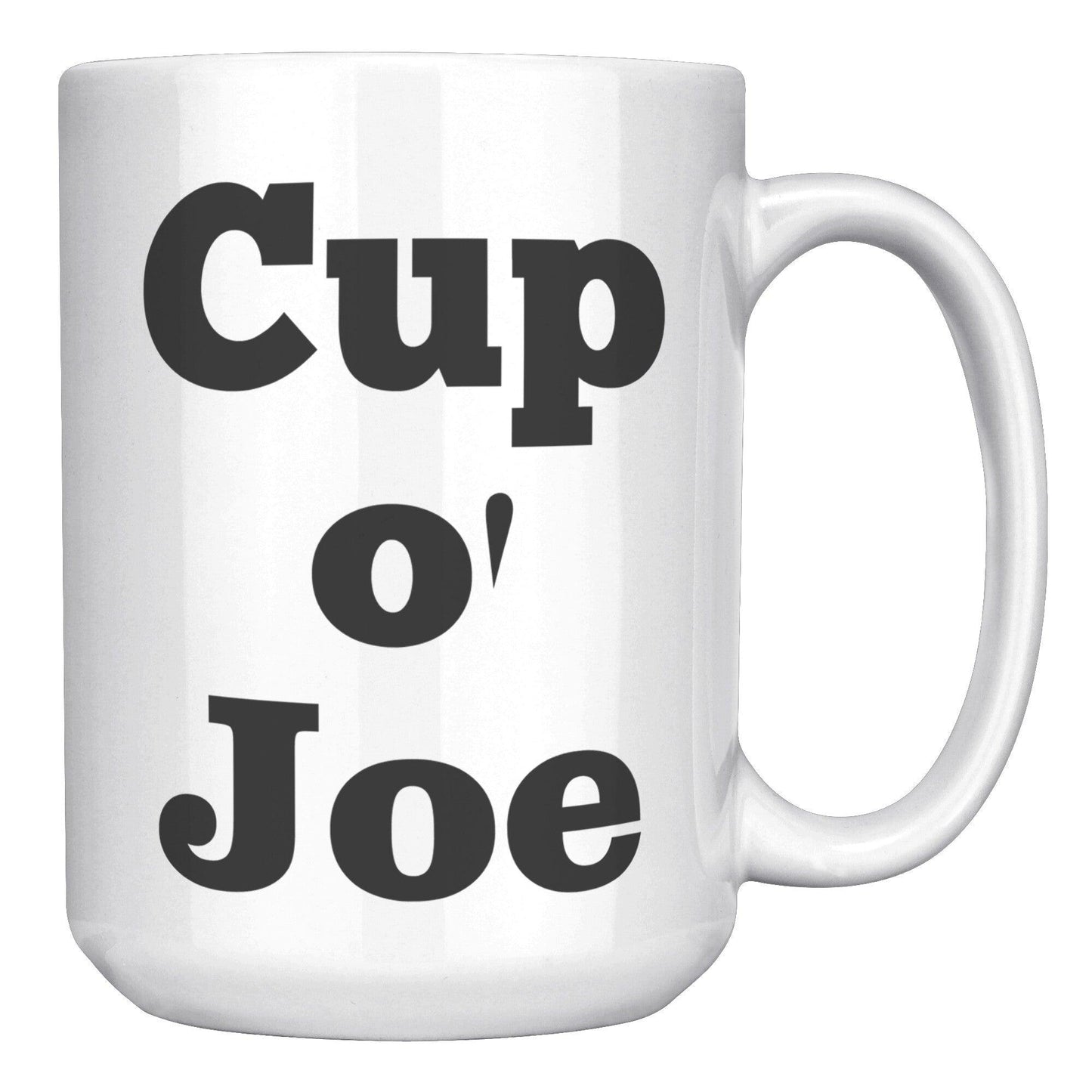 Cup O' Joe Kenda White Mug - TheGivenGet